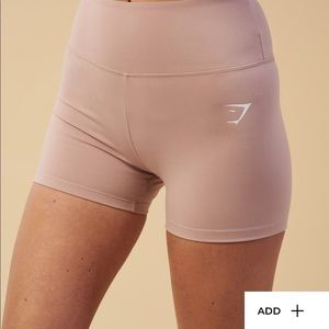 NWT Gymshark dreamy shorts - taupe - SMALL